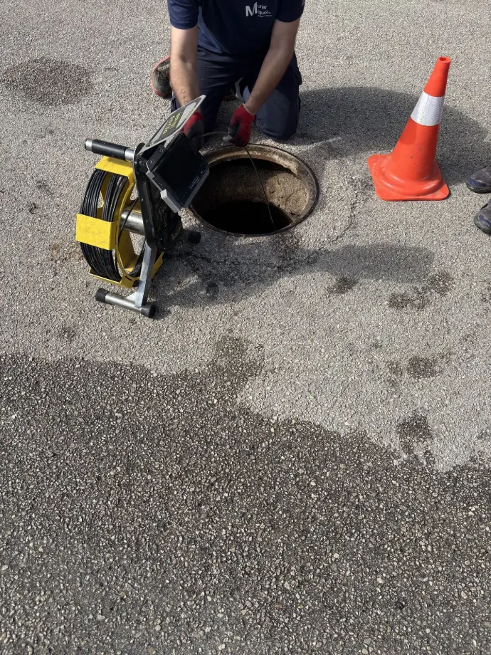 Cámara inspeccion de tuberías